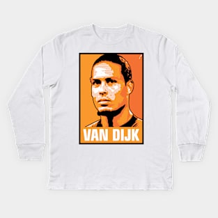 van Dijk - NETHERLANDS Kids Long Sleeve T-Shirt